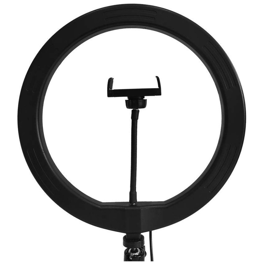 Lámpara LED regulable con trípode y soporte para vlogging LED/10W/5V 3200-5500K