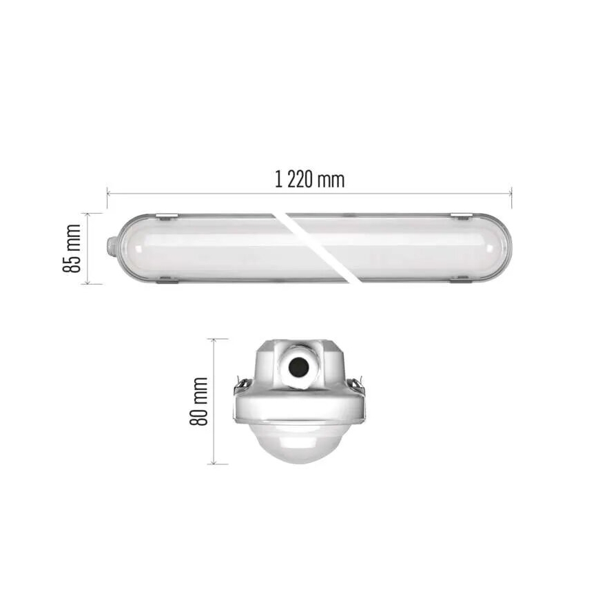 Lámpara LED regulable de alta resistencia MISTY LED/21/26/31/35W/230V 6500K IP66