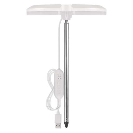 Lámpara LED regulable de interior para cultivo de plantas GROW LED/8W/5V