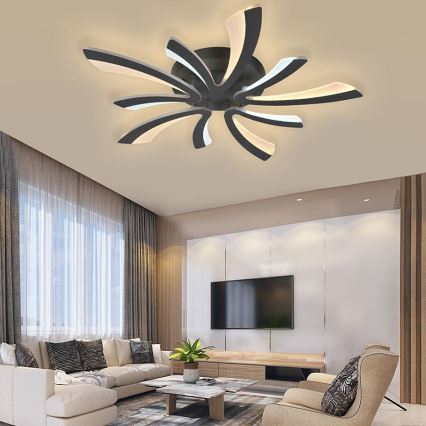 Lámpara de techo LED regulable LED/55W/230V 3000-6500K + mando a distancia