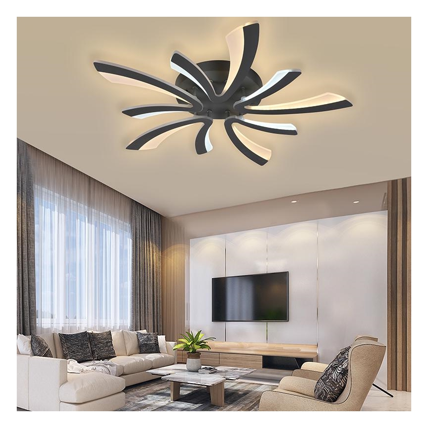 Lámpara de techo LED regulable LED/55W/230V 3000-6500K + mando a distancia