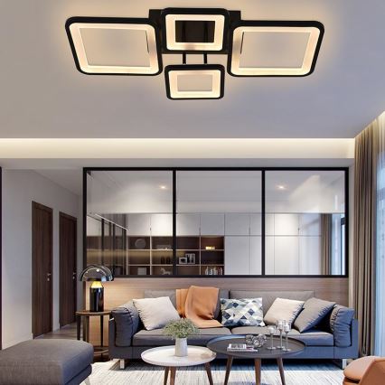 Lámpara de techo LED regulable LED/70W/230V 3000-6500K + mando a distancia