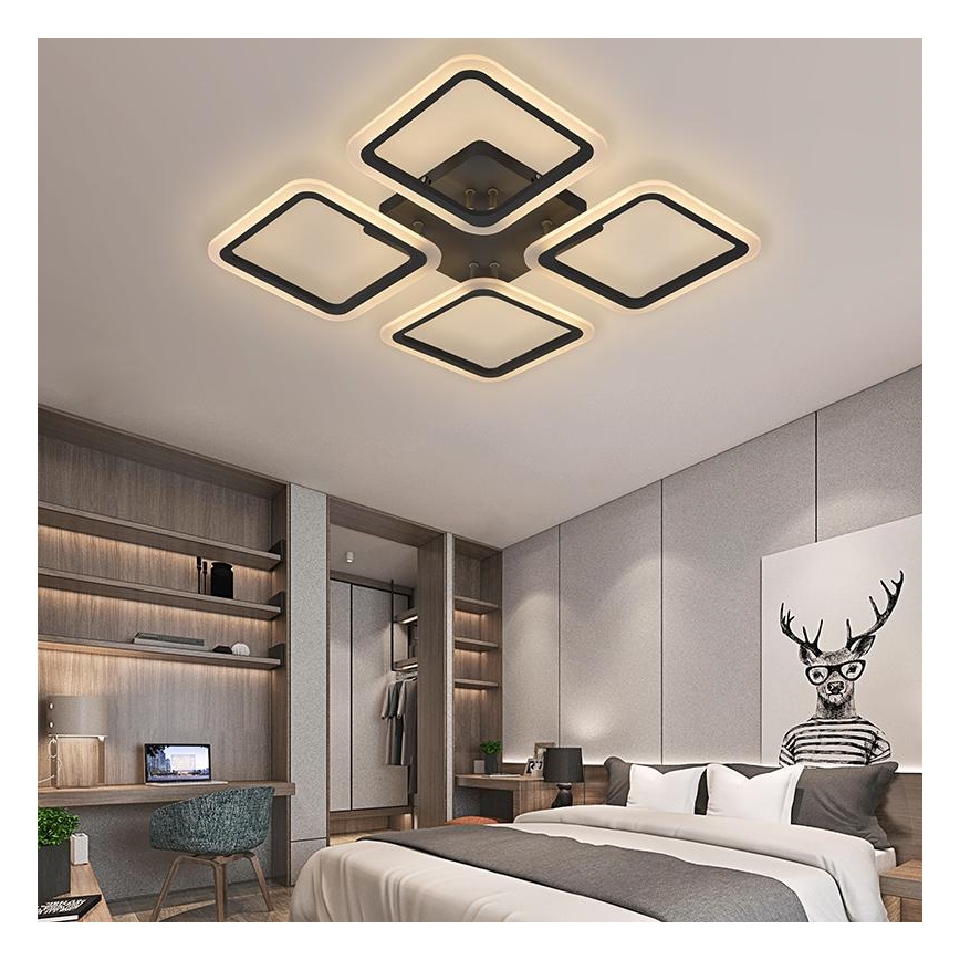 Lámpara de techo LED regulable LED/70W/230V 3000-6500K + mando a distancia