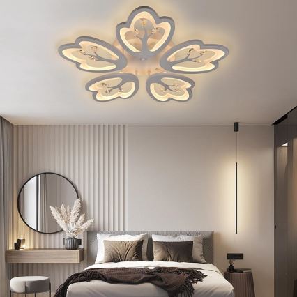 Lámpara de techo LED regulable LED/80W/230V 3000-6500K + mando a distancia