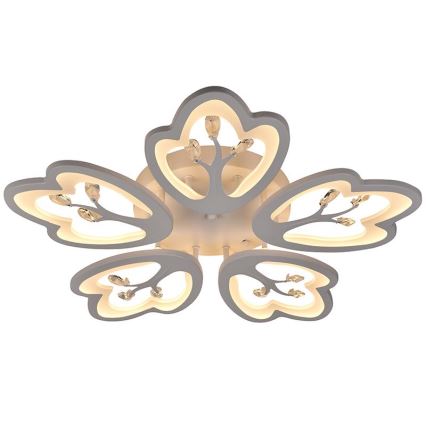 Lámpara de techo LED regulable LED/80W/230V 3000-6500K + mando a distancia