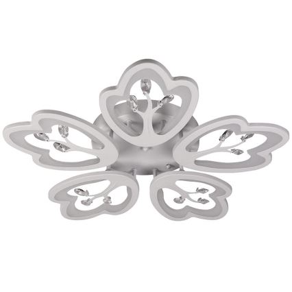 Lámpara de techo LED regulable LED/80W/230V 3000-6500K + mando a distancia
