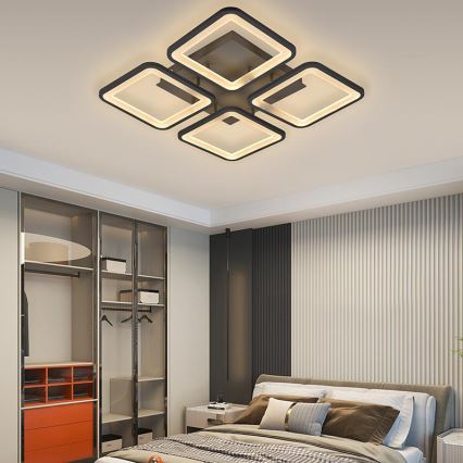 Lámpara de techo LED regulable LED/85W/230V 3000-6500K + mando a distancia