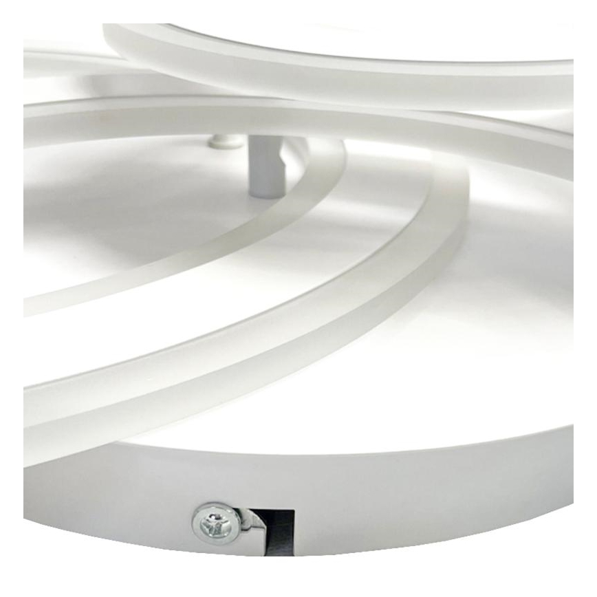 Lámpara de techo LED regulable LED/90W/230V 3000-6500K con mando a distancia