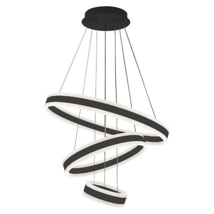 Lámpara colgante LED regulable con cable LED/165W/230V 3000-6500K Ø 60 cm + mando a distancia