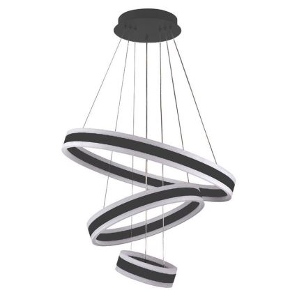 Lámpara colgante LED regulable con cable LED/165W/230V 3000-6500K Ø 60 cm + mando a distancia