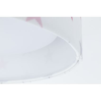 Plafón LED regulable para niños SMART GALAXY KIDS LED/24W/230V 3000-6500K estrellas blanco/rosa/gris + mando a distancia