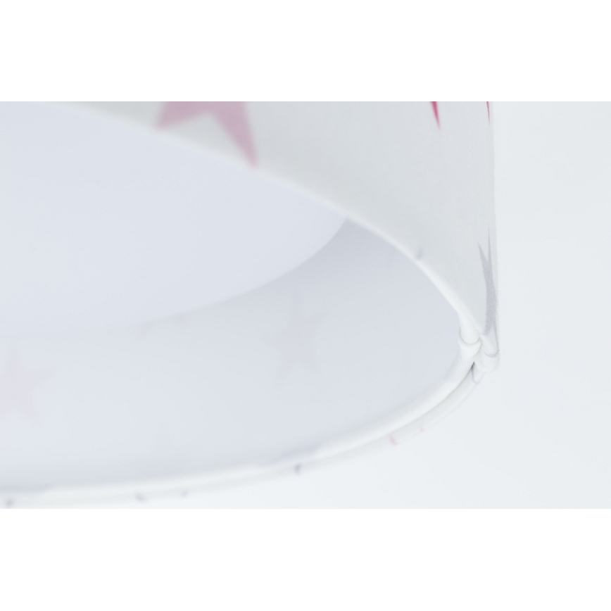 Plafón LED regulable para niños SMART GALAXY KIDS LED/24W/230V 3000-6500K estrellas blanco/rosa/gris + mando a distancia