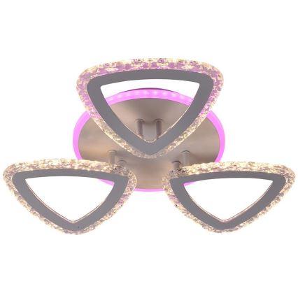 Lámpara de techo LED RGB regulable LED/45W/230V 3000-6500K + mando a distancia