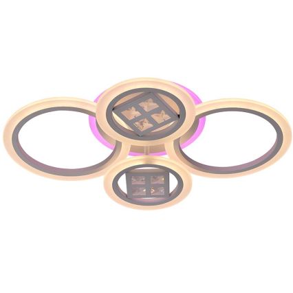 Lámpara de techo LED RGB regulable LED/50W/230V 3000-6500K + mando a distancia