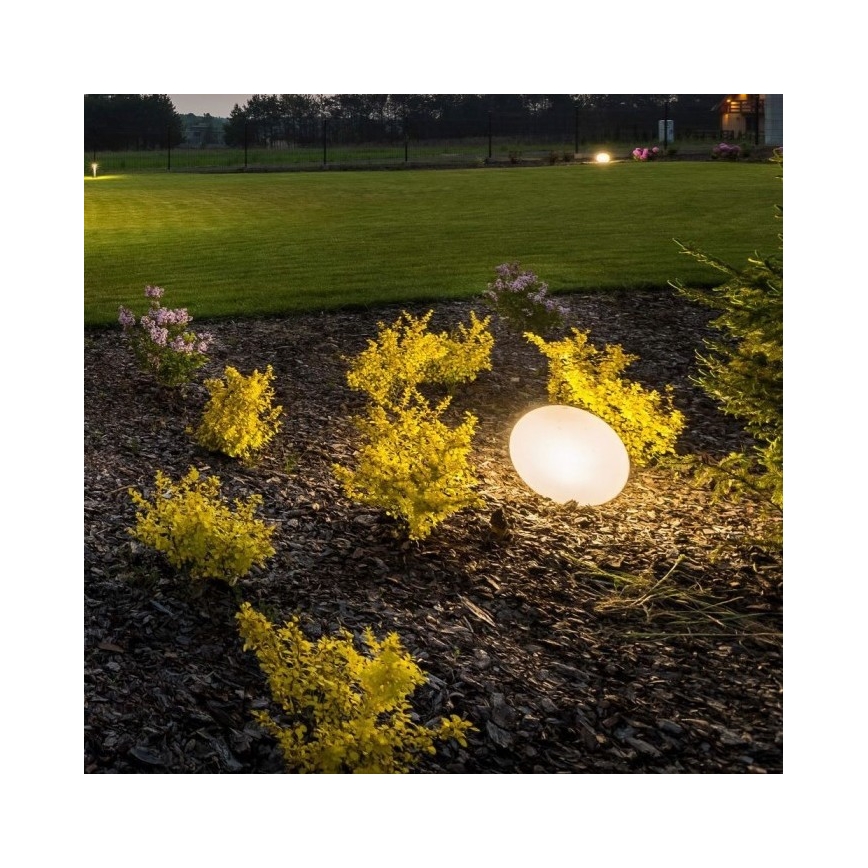Lámpara LED RGB regulable para exterior LED/1W/5V 28cm IP67 1000 mAh + mando a distancia
