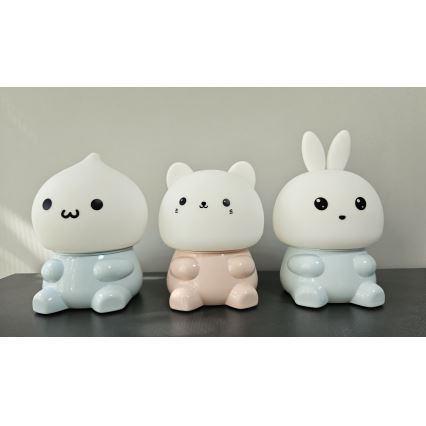 Lámpara táctil LED RGBW para niños LED/1W/5V USB 1200 mAh fantasma