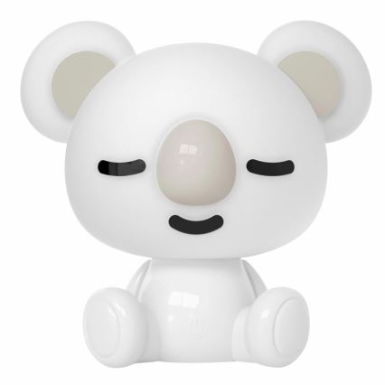 Lámpara LED RGBW regulable de noche para niños LED/2,5W/230V koala blanco