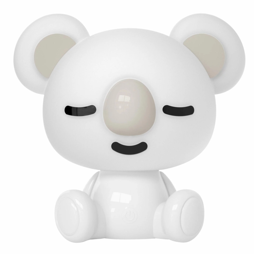 Lámpara LED RGBW regulable de noche para niños LED/2,5W/230V koala blanco