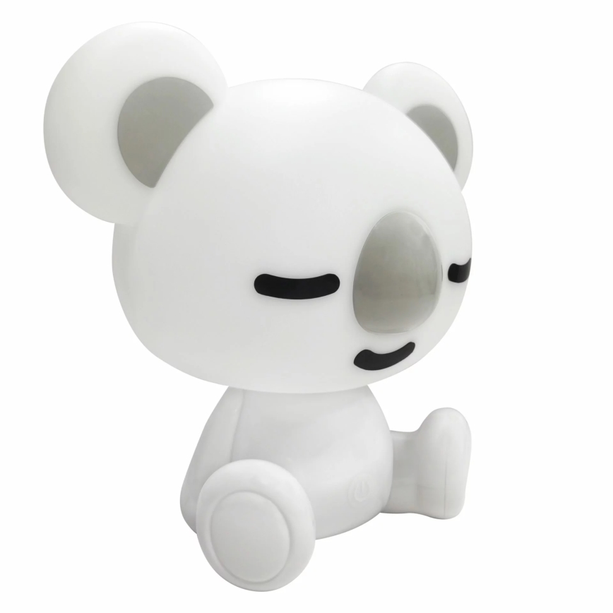 Lámpara LED RGBW regulable de noche para niños LED/2,5W/230V koala blanco