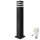 Lámpara LED RGBW regulable para exterior TEKSAS 1xE27/12W/230V 2700-6500K Wi-Fi 74 cm IP44 antracita