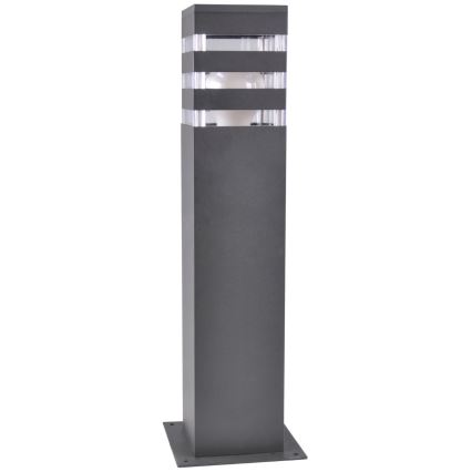 Lámpara exterior LED RGBW regulable TEKSAS 1xE27/12W/230V 2700-6500K Wi-Fi 44 cm IP44 antracita
