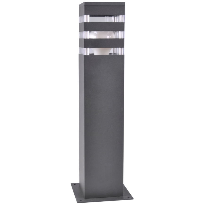 Lámpara exterior LED RGBW regulable TEKSAS 1xE27/12W/230V 2700-6500K Wi-Fi 44 cm IP44 antracita