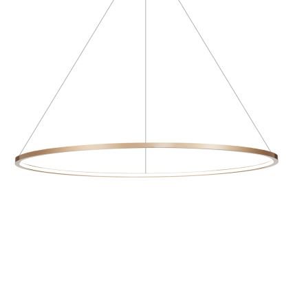 Lámpara LED colgante SATURNO LED/57W/230V Ø 100 cm IP44 dorado