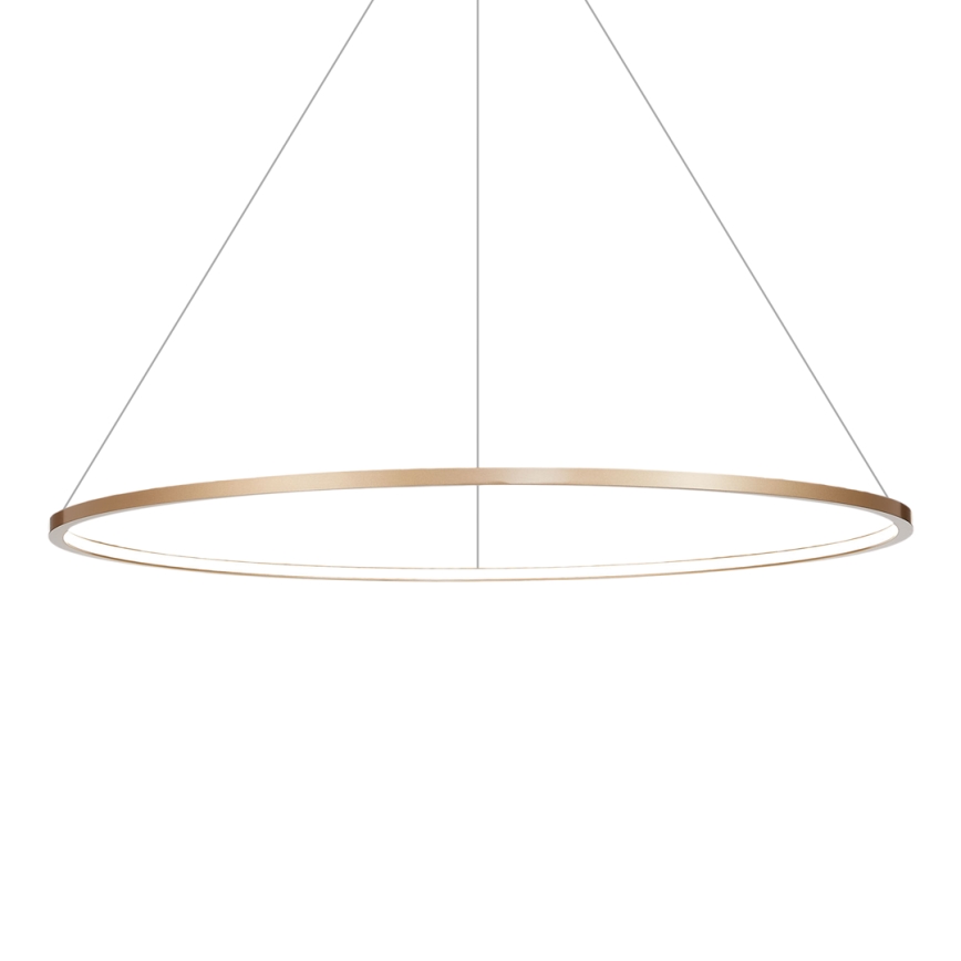 Lámpara LED colgante SATURNO LED/57W/230V Ø 100 cm IP44 dorado