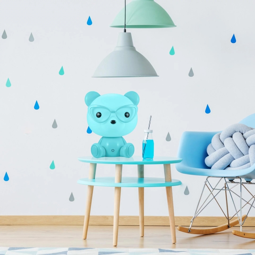 Lámpara LED táctil infantil regulable BIBI LED/2,5W/3,7V 1200 mAh