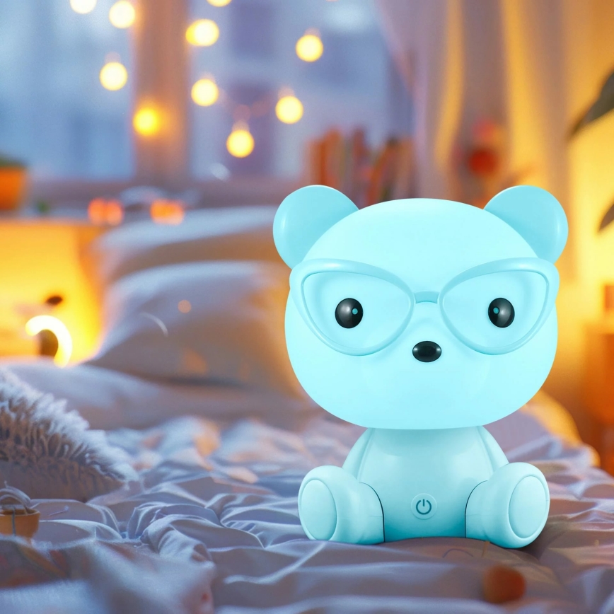 Lámpara LED táctil infantil regulable BIBI LED/2,5W/3,7V 1200 mAh