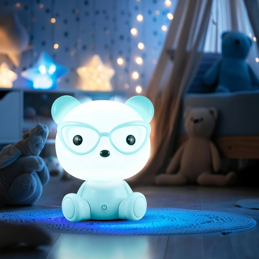 Lámpara LED táctil infantil regulable BIBI LED/2,5W/3,7V 1200 mAh