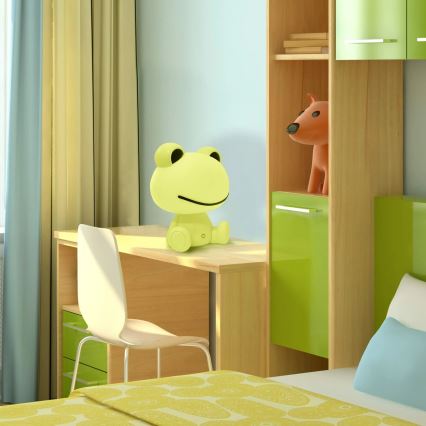 Lámpara LED táctil infantil regulable FROG LED/2,5W/3,7V 1200 mAh