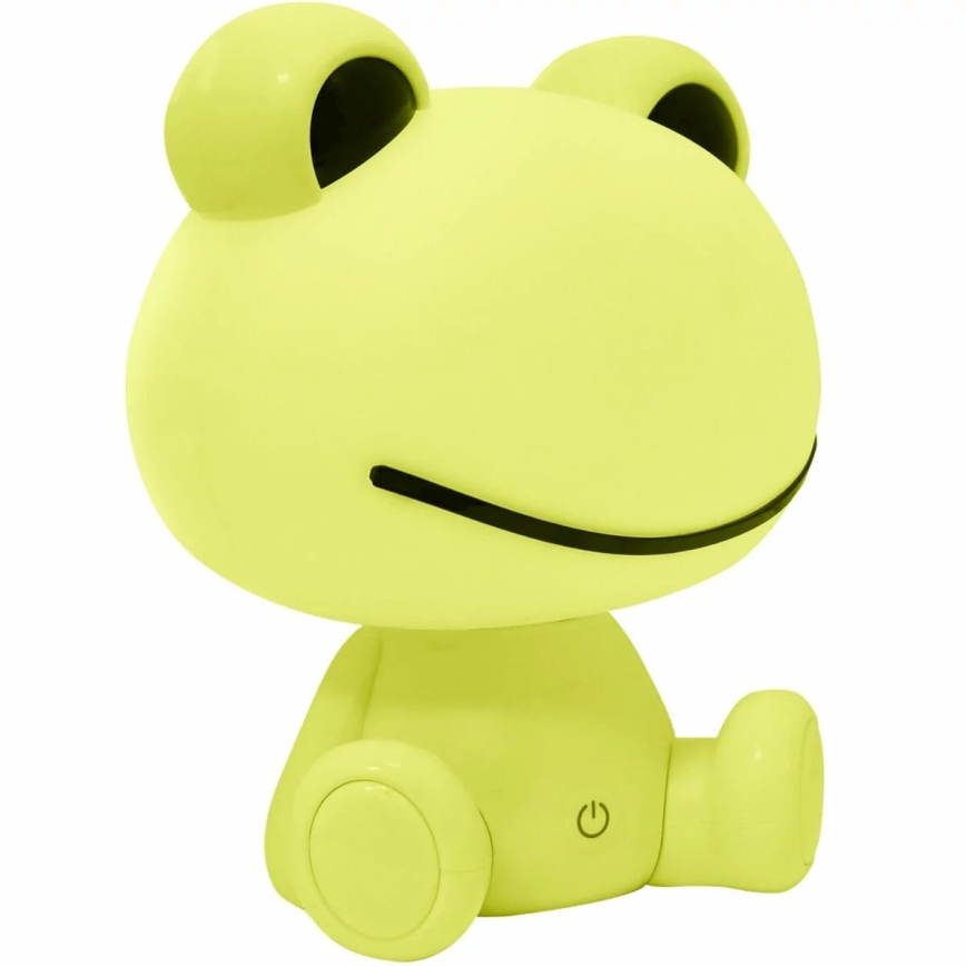 Lámpara LED táctil infantil regulable FROG LED/2,5W/3,7V 1200 mAh
