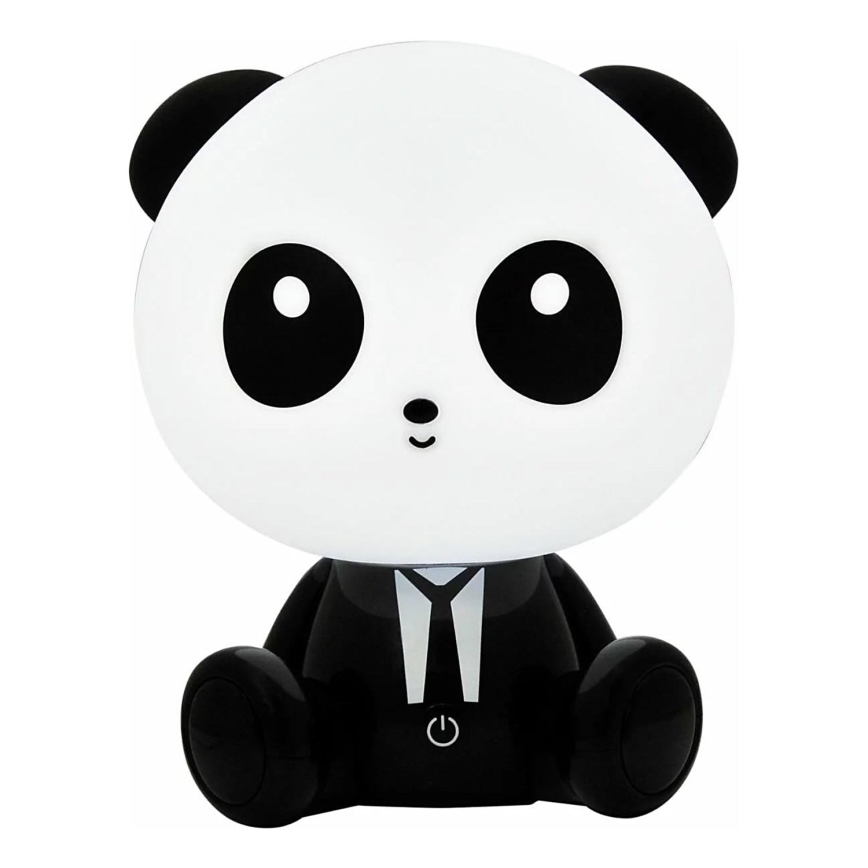 Lámpara LED táctil infantil regulable PANDA LED/2,5W/3,7V 1200 mAh