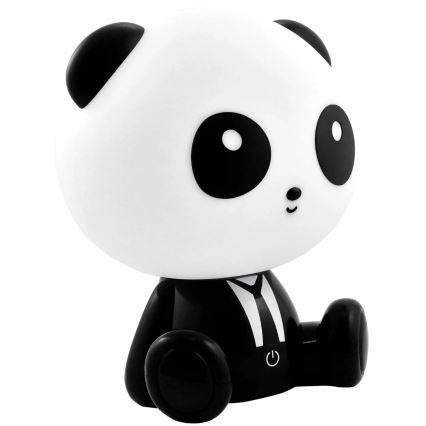 Lámpara LED táctil infantil regulable PANDA LED/2,5W/3,7V 1200 mAh