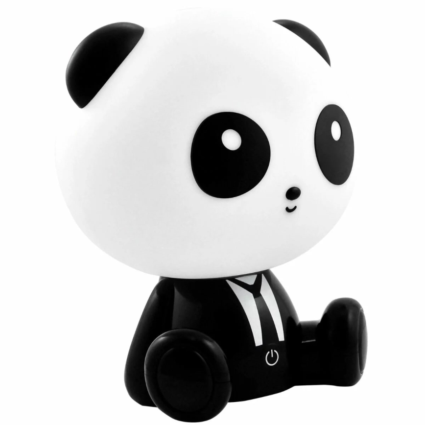 Lámpara LED táctil infantil regulable PANDA LED/2,5W/3,7V 1200 mAh