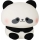 Lámpara LED táctil infantil regulable PANDA LED/2W/3,7V 1200 mAh