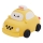 Lámpara LED táctil infantil regulable TAXI LED/1W/5V USB 1200 mAh taxi amarillo