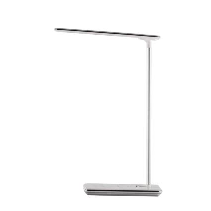 Lámpara de mesa LED regulable con cargador inalámbrico JOY LED/6W/230V + USB blanco