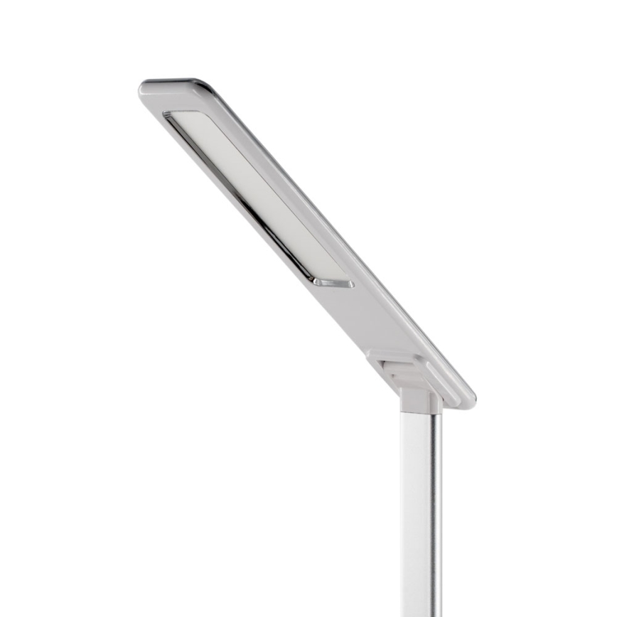 Lámpara de mesa LED regulable con cargador inalámbrico JOY LED/6W/230V + USB blanco
