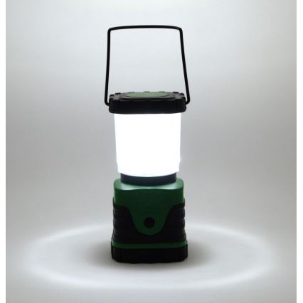 Lámpara portátil LED LED/3xLR20 IP44 negro/verde