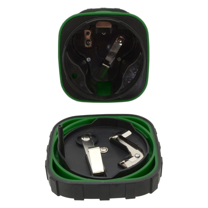 Lámpara portátil LED LED/3xLR20 IP44 negro/verde