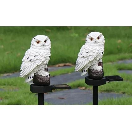 Lámpara solar decorativa LED con sensor 6xLED/1,2V 3000K 40 cm 600 mAh IP44