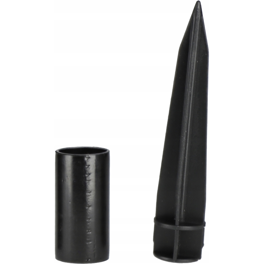 Lámpara solar LED 1,2 V, 6500 K, 200 mAh, diámetro 10 cm, IP44, blanco/negro