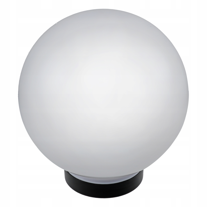 Lámpara solar LED 1,2 V 6500 K 200 mAh Ø 25 cm IP44 blanco/negro