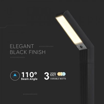 Lámpara solar LED 2 en 1 LED/1,5W/3,7V IP65 1500 mAh