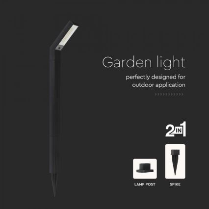 Lámpara solar LED 2 en 1 LED/1,5W/3,7V IP65 1500 mAh