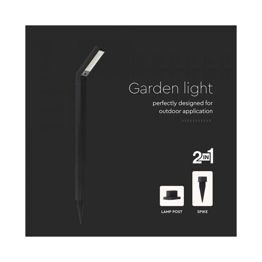 Lámpara solar LED 2 en 1 LED/1,5W/3,7V IP65 1500 mAh
