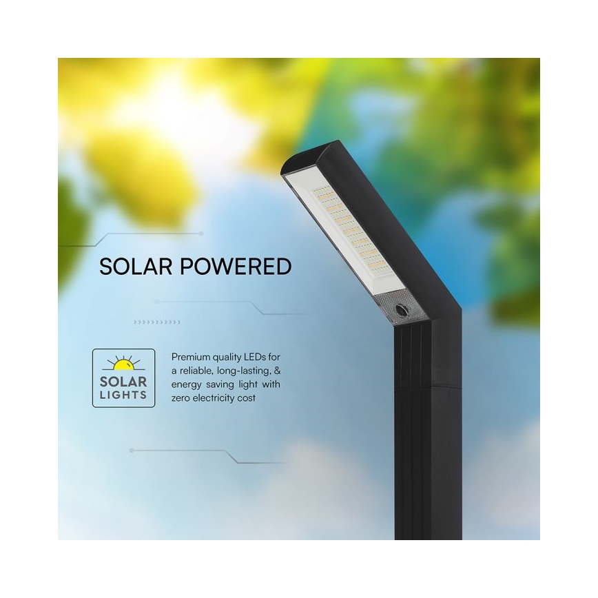 Lámpara solar LED 2 en 1 LED/1,5W/3,7V IP65 1500 mAh
