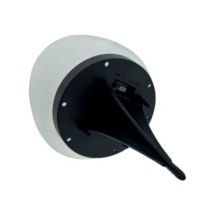 Lámpara solar LED 2x LED/1,2 V 300 mAh IP44 negra/blanca